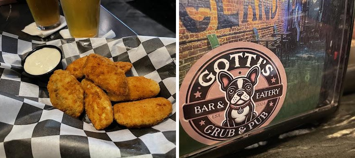Gotti's Grub & Pub Menu
