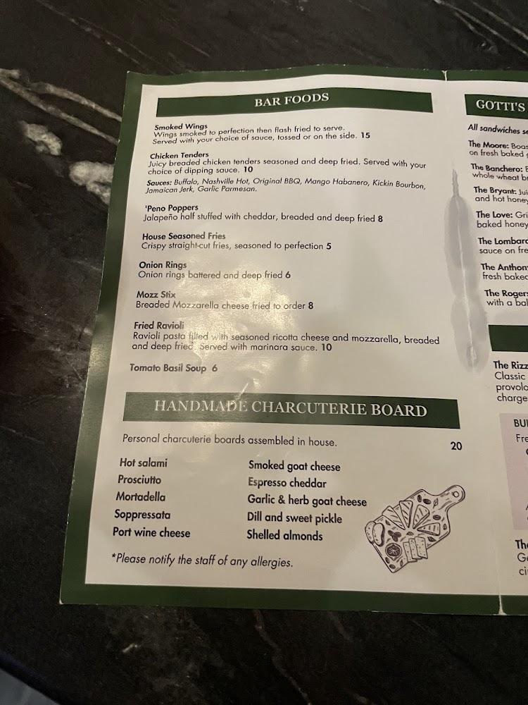 Gotti's Grub & Pub Menu image 3
